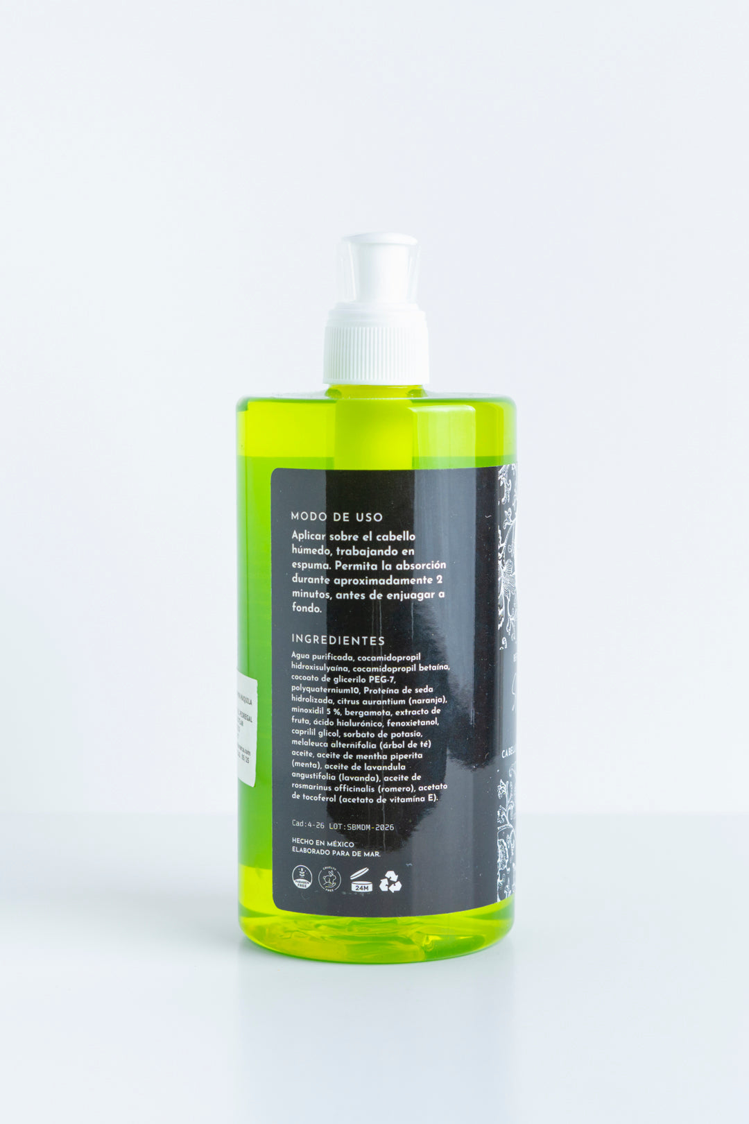 Shampoo Men Minoxidil Bergamot