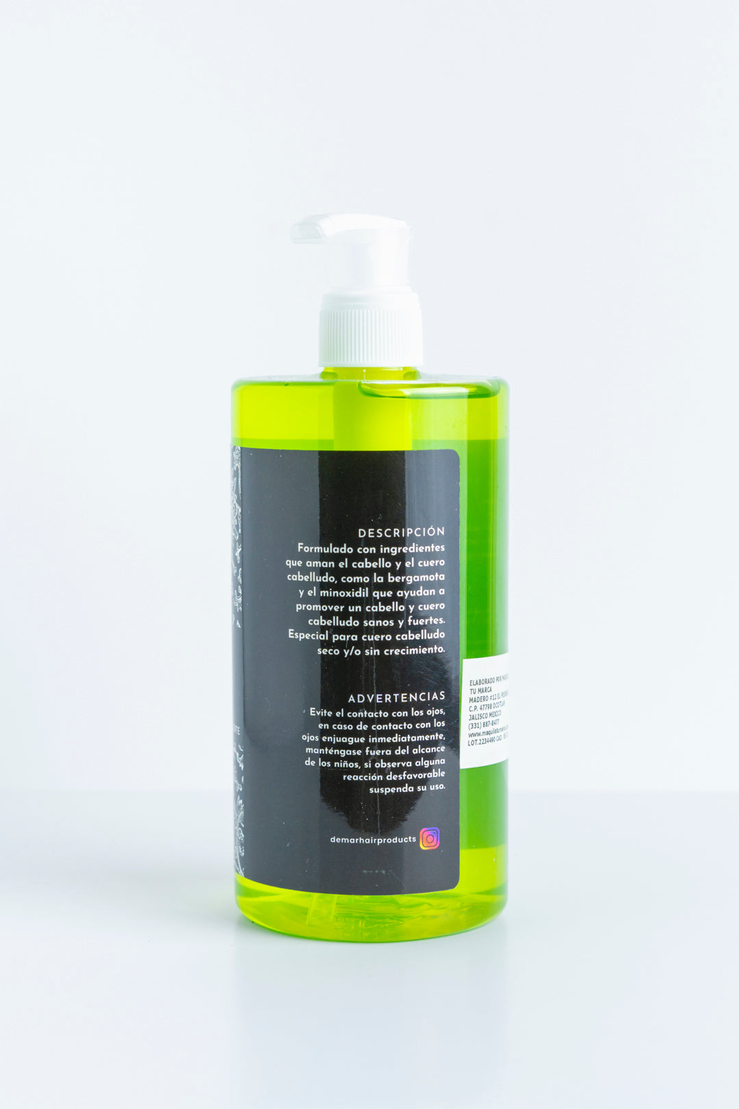 Shampoo Men Minoxidil Bergamot